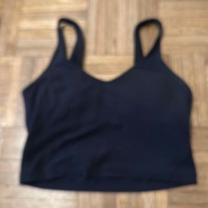 Lululemon Align Tank Sz 6 EUC Pads Included